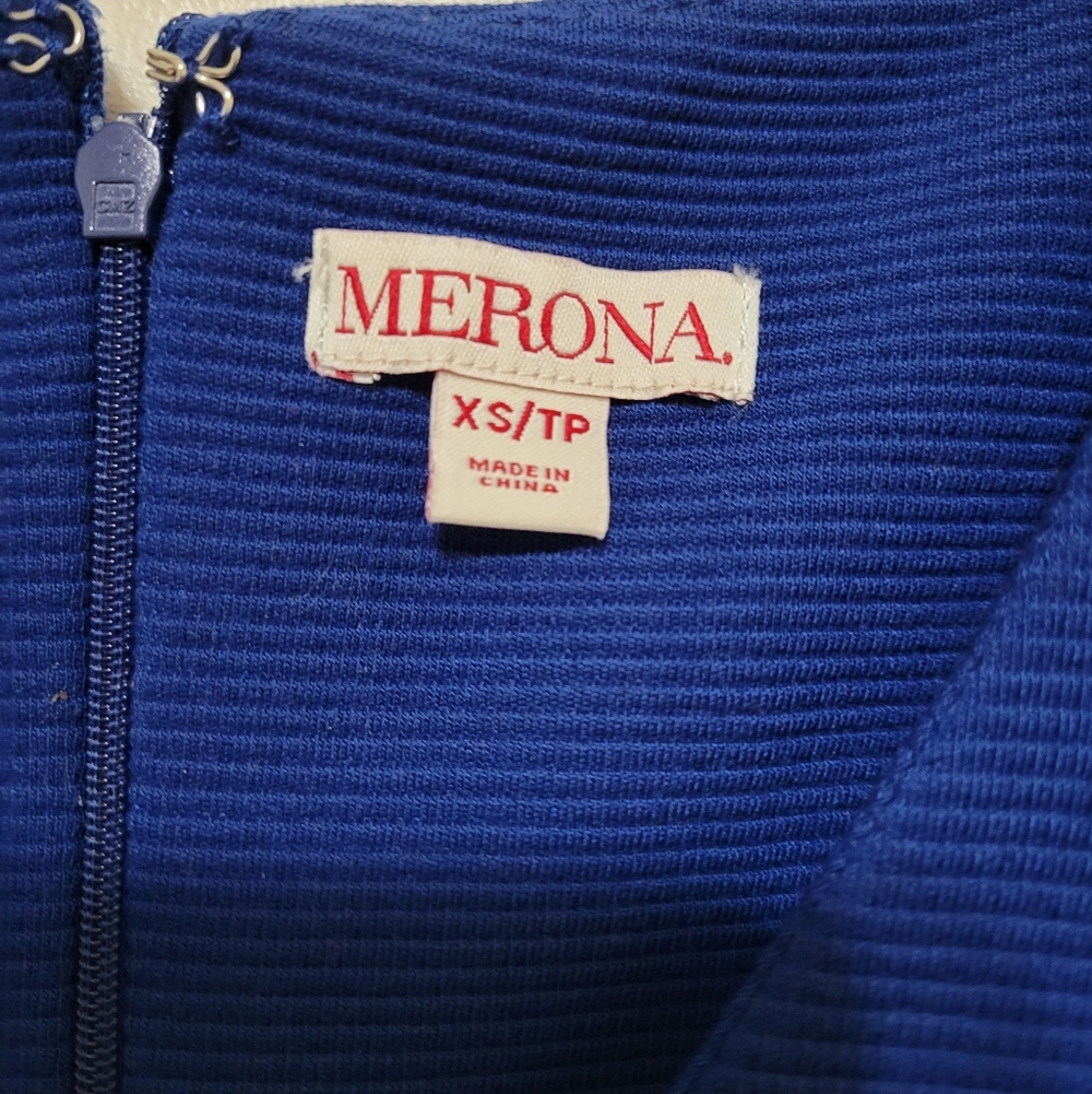 Nwt Merona Cobalt Blue Dress - Picture 5 of 9